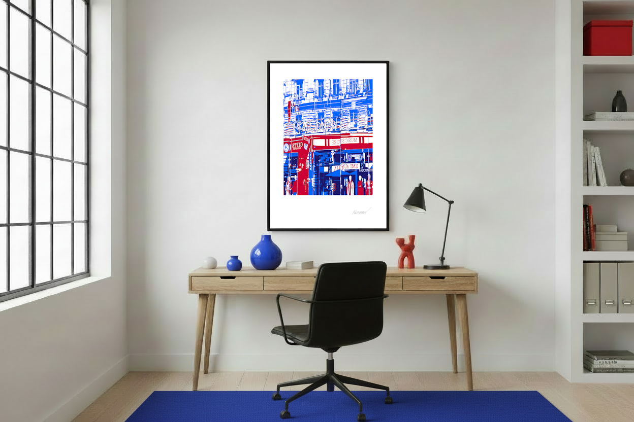 "Rytmus jara" ze série "Kvetoucí grafika"