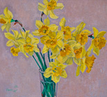 Original oil flower painting no.846
