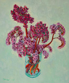 Original oil flower painting no.849