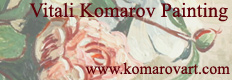 Vitali Komarov oil painting