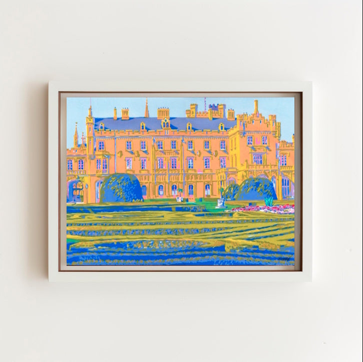 Chateau Lednice. High Summer.