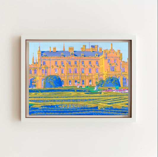 Chateau Lednice. High Summer.