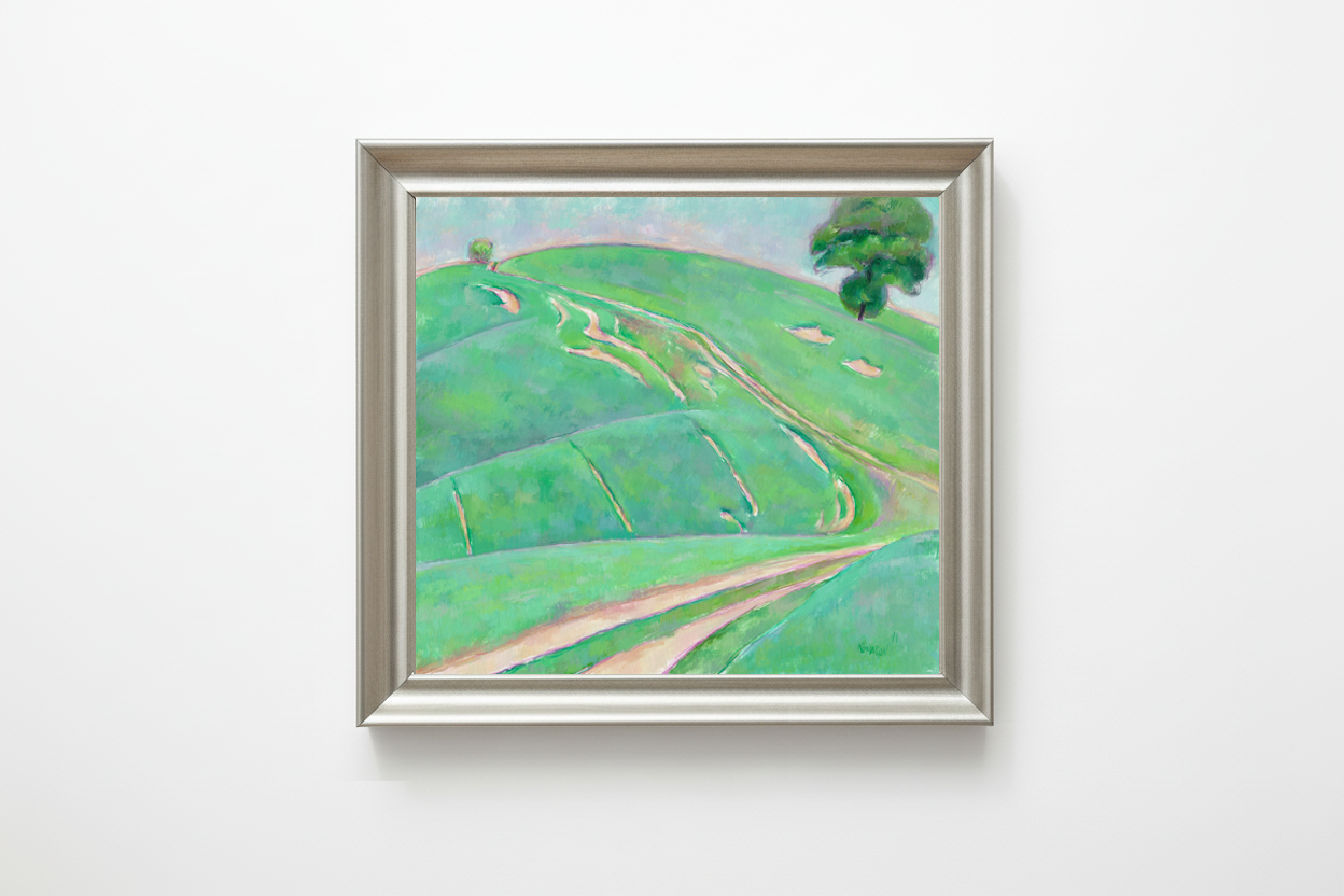 Pavlov Hills / Pavlovské vrchy oil on canvas