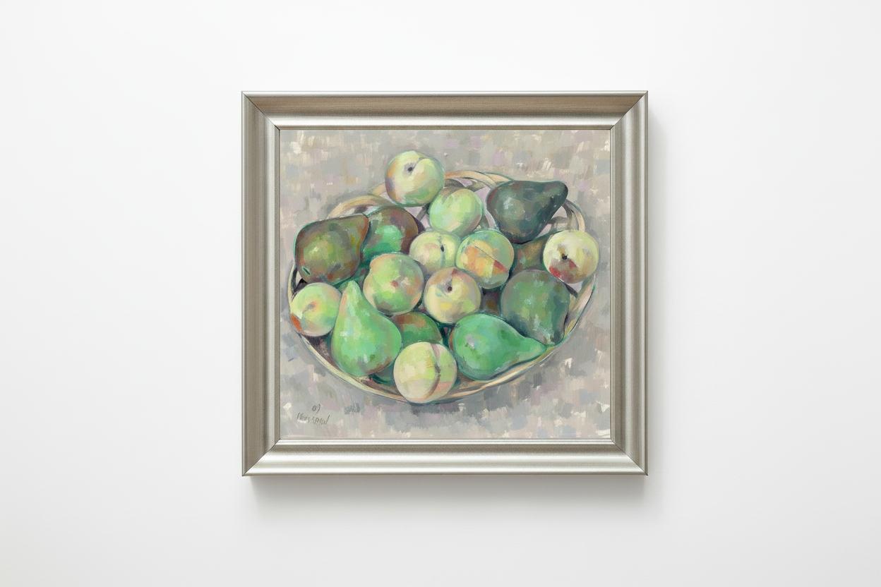 From Moravian Orchard oil on canvas