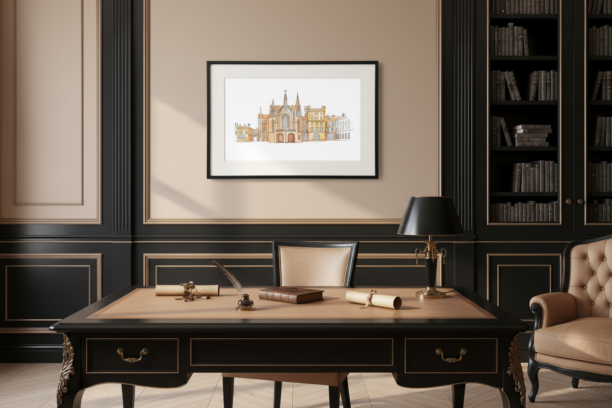 Lednice Castle, Limited Edition print 2026