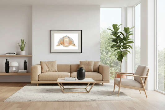 Lednice Palm Greenhouse, Limited Edition print 2026