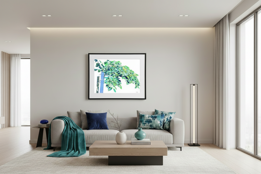 "Bohemian Linden" Art Print by Vitali Komarov