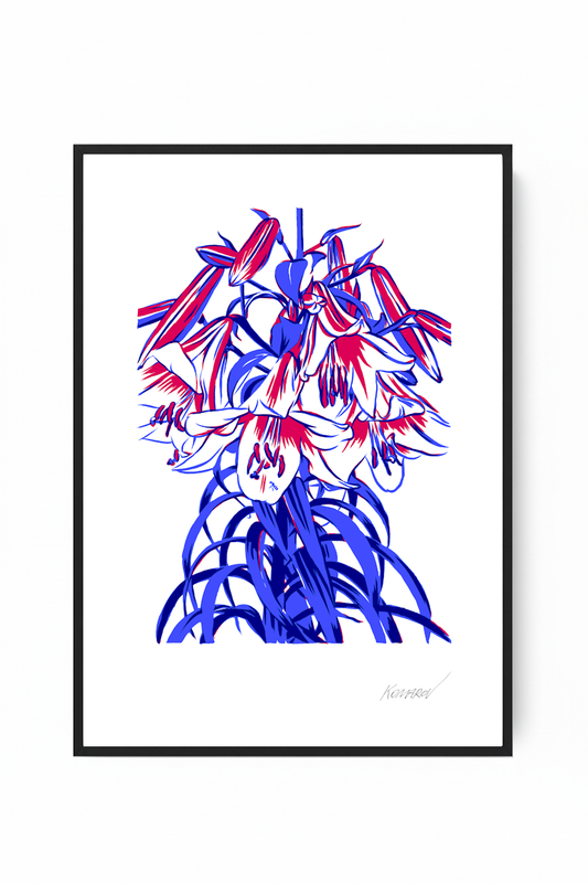 "Royal Lily" from the "Flowering Graphics" Series