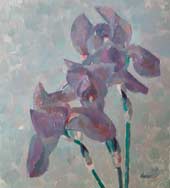 Original oil flower painting no.10292