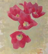 Original oil flower painting no.10293