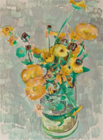 Original oil flower painting no.10330