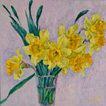Original oil flower painting no.844