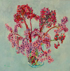 Original oil flower painting no.848