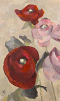 Original oil flower painting no.936