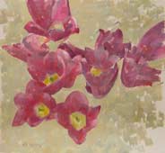 Original oil flower painting no.948