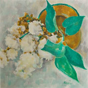 Original oil flower painting no.998