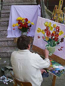 Vitali paint Tulips